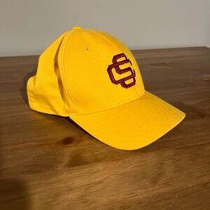 SC Trojans Richardson 185 Fitted Hat Yellow USC Style Cap Med/Lg